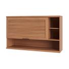 Armário De Cozinha Aéreo 120cm Multimóveis Cr20395 Freijó Armário De Cozinha Aéreo 120cm Multimóveis Cr20395 Freijó