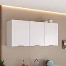 Armário de Cozinha Aéreo 3 Portas 120 Cm
