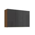 Armário de Cozinha Aéreo 3 Portas 120cm T648 Vibra Kappesberg Armário de Cozinha Aéreo 3 Portas 120cm T648 Vibra Kappesberg