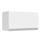 Armário de Cozinha Aéreo 60 cm 1 Porta Suspensa Branco Glamy Madesa Armário de Cozinha Aéreo 60 cm 1 Porta Suspensa Branco Glamy Madesa