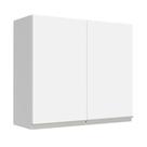 Armário de Cozinha Aéreo 70 cm 2 Portas Branco Glamy Madesa