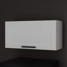 Armário de Cozinha Aéreo 80cm 1 Porta Basculante 100% MDF Phoenix Móvel na Caixa