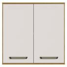 Armário de Cozinha Aéreo 80cm Rita Freijó/Off Acetinado Z44 - Mpozenato