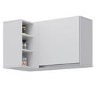 Armário de Cozinha Aéreo Canto Com Nicho Decorativo Ravi L06 - D Rossi Armário de Cozinha Aéreo Canto Com Nicho Decorativo Ravi L06 - D Rossi