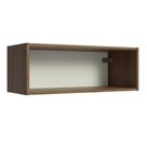 Armário de Cozinha Aéreo com Nicho Aberto 60cm Rustic Emilly Madesa