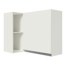 Armário de Cozinha Aéreo de Canto 100% MDF com Adega Branco Smart Madesa Armário de Cozinha Aéreo de Canto 100% MDF com Adega Branco Smart Madesa