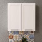 Armário de Cozinha Aéreo em MDF com 2 Portas 80cm Multimóveis CR20431