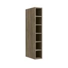 Armário de Cozinha Aéreo Nicho Garrafeiro 15cm G760 Maxxi Nogal Kappesberg