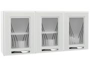 Armário de Cozinha Aéreo Triplo Telasul Star New Branco