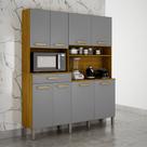 Armário de Cozinha Âmbar 8 Portas 1 Gaveta Mobilihouse