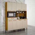 Armário de Cozinha Âmbar 8 Portas 1 Gaveta Mobilihouse