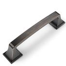 Armário de cozinha Amerdeco, pacote com 10 unidades, em bronze polido a óleo, puxa 9,6 cm