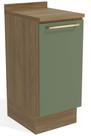 Armário de Cozinha Balcão 1 Porta 40cm com Tampo M621 Botanic Kappesberg