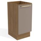 Armário de Cozinha Botanic 1 Porta Nogueira/Fendi - Kappesberg