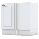 Armário de Cozinha Canto Reto Nova York 1 Porta 1 Prateleira Branco Hp - Henn