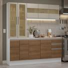 Armário De Cozinha Compacta 100% Mdf 180 Cm Madesa