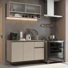 Armário de Cozinha Compacta 120 cm Suspensa Nice Madesa 04