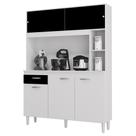 Armário de Cozinha Compacta 120cm Parisi P11 Branco - Mpozenato