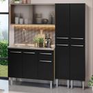 Armário de Cozinha Compacta 169cm com Pia Emilly Madesa 11