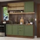 Armário de Cozinha Compacta 180 cm Vik Madesa 04