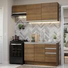 Armário de Cozinha Compacta 180cm Rustic Glamy Madesa 09