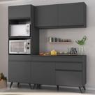 Armário de Cozinha Compacta 182cm Veneza Multimóveis V3694