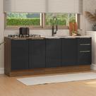 Armário de Cozinha Compacta 200 cm Lux Madesa 05