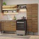 Armário de Cozinha Compacta 229cm com Pia Emilly Madesa 11