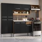 Armário de Cozinha Compacta 229cm com Pia Emilly Madesa 12