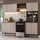 Armário de Cozinha Compacta 235cm Gourmet Madesa 01
