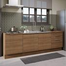 Armário De Cozinha Compacta 240cm Rustic Stella Madesa 01 Rustic