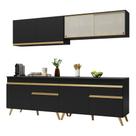 Armário de Cozinha Compacta 240cm Veneza Multimóveis V3696