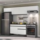 Armário de Cozinha Compacta 260cm Veneza Multimóveis V3697
