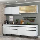 Armário De Cozinha Compacta 4 Peças Branco