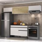 Armário de Cozinha Compacta 4 peças MP3698.964 Veneza Multimóveis Branco