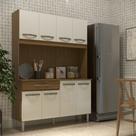 Armário de Cozinha Compacta 8 Portas Cosina 120cm