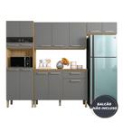Armário de Cozinha Compacta 9 Portas Versalhes Kit's Paraná