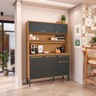 Armário de Cozinha Compacta Anira 120cm 6 Portas 1 Gaveta Kappesberg