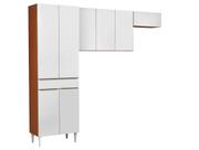 Armário de Cozinha Compacta Aramóveis Prime 8 Portas 1 Gaveta