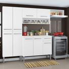 Armário de Cozinha Compacta Branco Emily Top Madesa