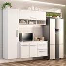 Armário de Cozinha Compacta Lua 4 Portas 2 Gavetas