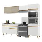 Armário de Cozinha Compacta Multimóveis Veneza GW FG3692 Branca Armário de Cozinha Compacta Multimóveis Veneza GW FG3692 Branca