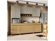 Armário de Cozinha Compacta Nesher Simone Mendes 8 Portas 1 Gavetas 100% MDF