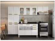 Armário de Cozinha Compacta Telasul Ágata 11 Portas de Aço