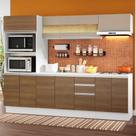 Armário de Cozinha Completa 100% MDF 250cm Smart Madesa 01 Armário de Cozinha Completa 100% MDF 250cm Smart Madesa 01
