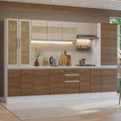 Armário De Cozinha Completa 100% Mdf 290 Cm Smart Madesa Armário De Cozinha Completa 100% Mdf 290 Cm Smart Madesa