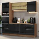 Armário de Cozinha Completa 240cm Lux Madesa 08