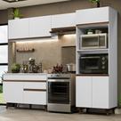 Armário de Cozinha Completa 260cm Reims Madesa 09 Armário de Cozinha Completa 260cm Reims Madesa 09