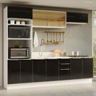 Armário de Cozinha Completa 270 cm Lux Madesa 06