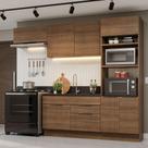 Armário de Cozinha Completa 270cm Rustic Stella Madesa 10